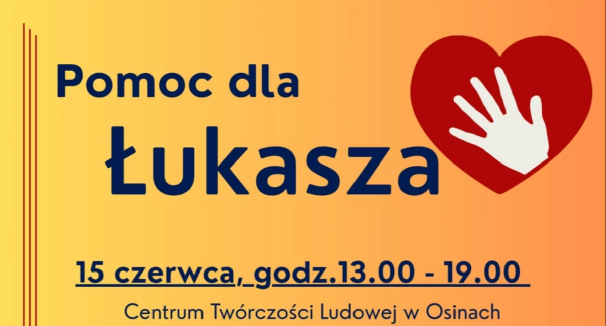 Gmina Mirzec z pomocą dla Łukasza 