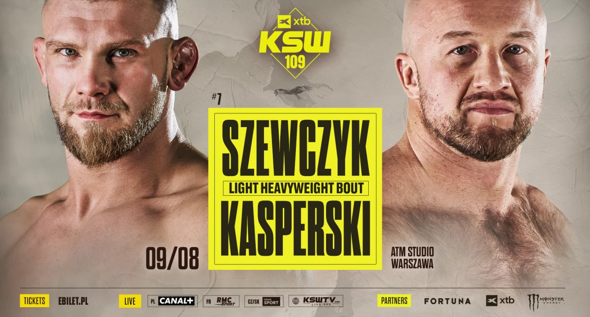 Wychowanek Dragona Starachowice wystąpi na gali XTB KSW 109. Dawid Kasperski wejdzie do klatki 9 sierpnia w Warszawie