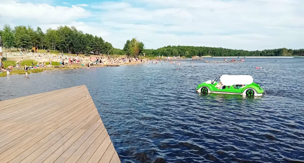 Eskapada na zalewie Lubianka? Starachowicka policja powiadomiona