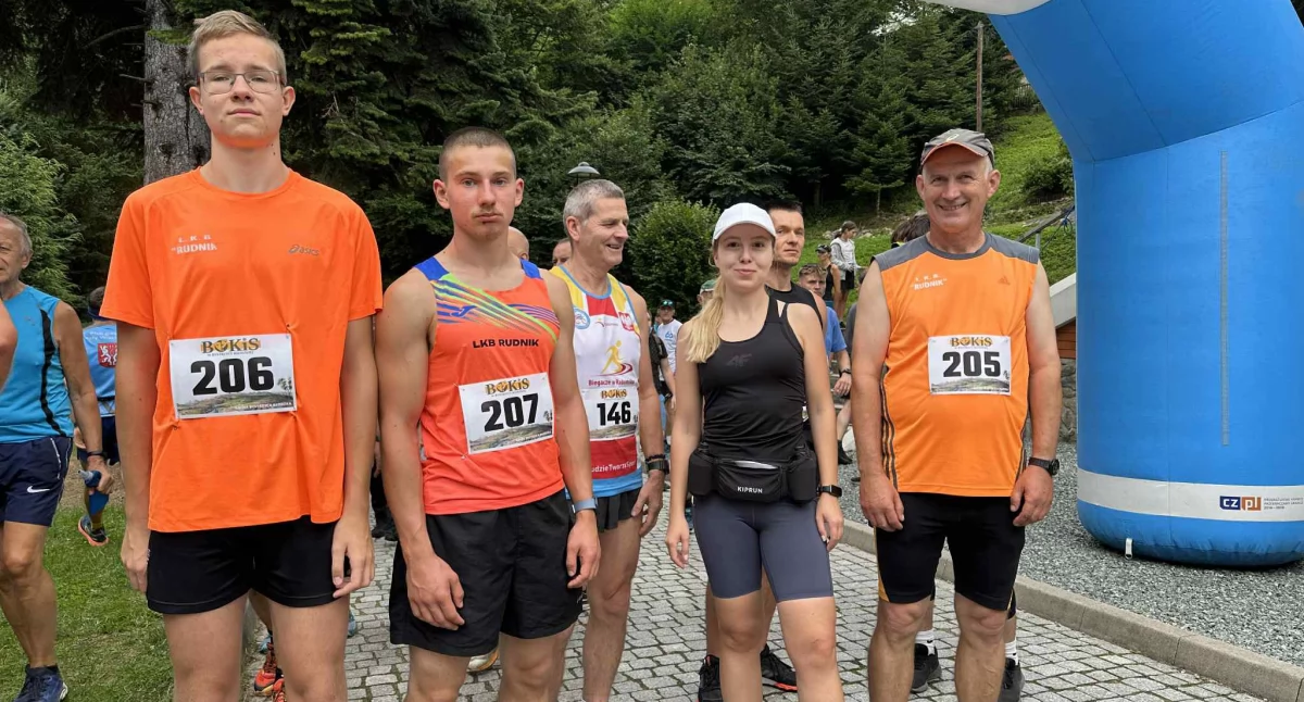 LKB Rudnik znów na trasie legendy. Udany występ w Śnieżnickich Biegach Górskich 2025
