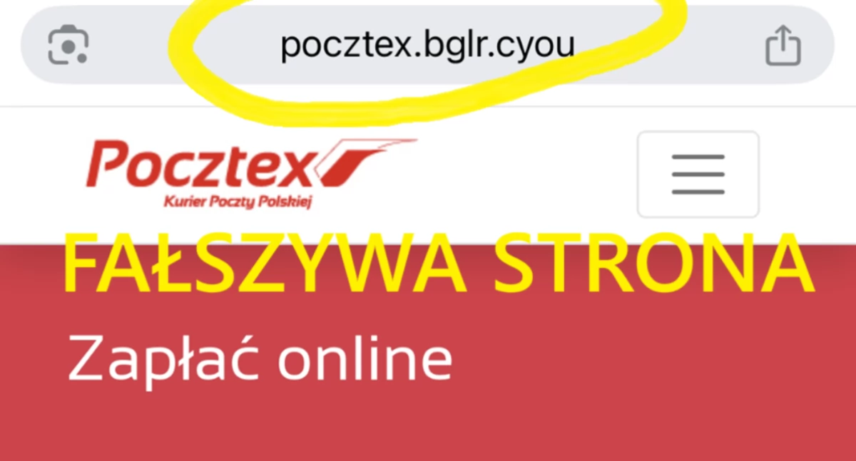  Poczta Polska ostrzega... Uwaga, oszuści podszywają się pod Pocztex