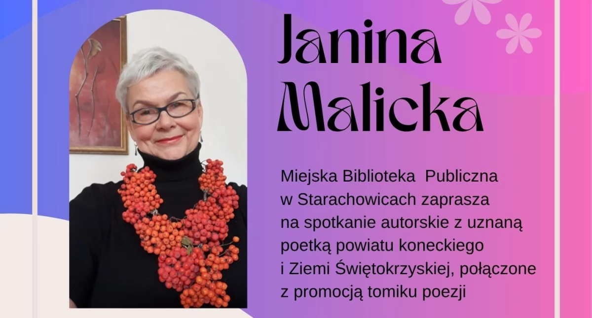 Spotkanie autorskie z Janiną Malicką w MBP