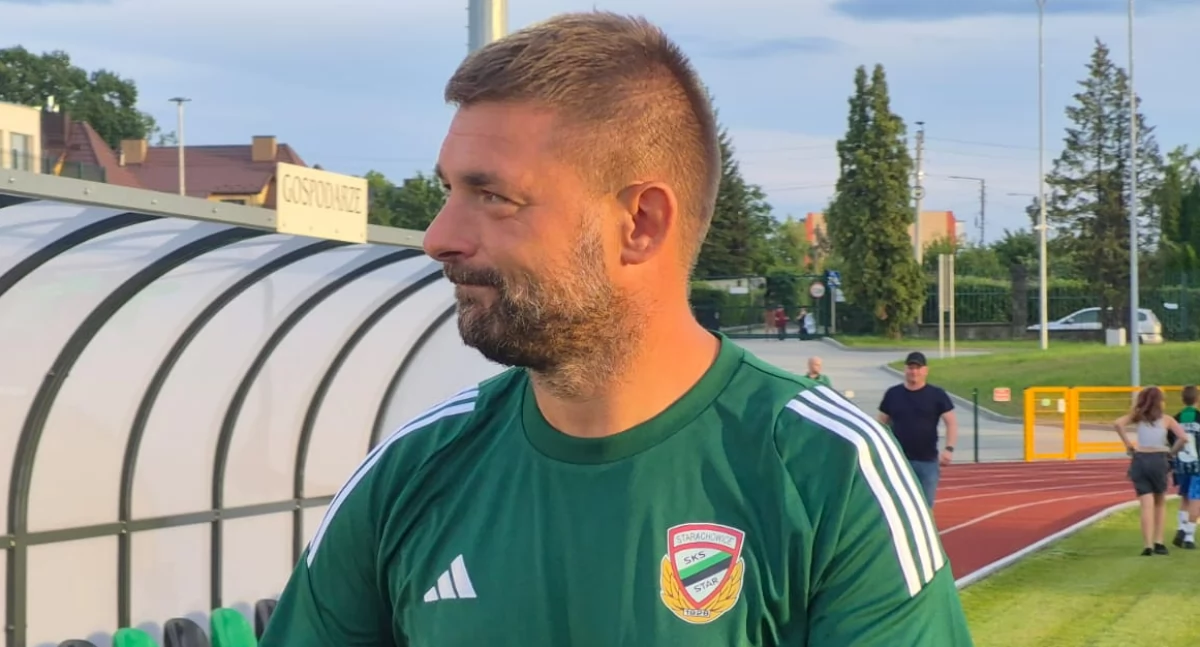 Trener i kapitan Staru Starachowice po spotkaniu ze Spartą Kazimierza Wielka. Z tej porażki trzeba wyciągnąć wnioski
