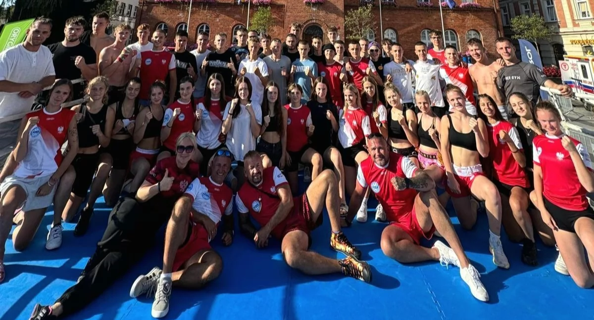 Zgrupowanie kadry narodowej w kickboxingu. W sztabie szkoleniowym trener Dragona Starachowice Marek Jasiński