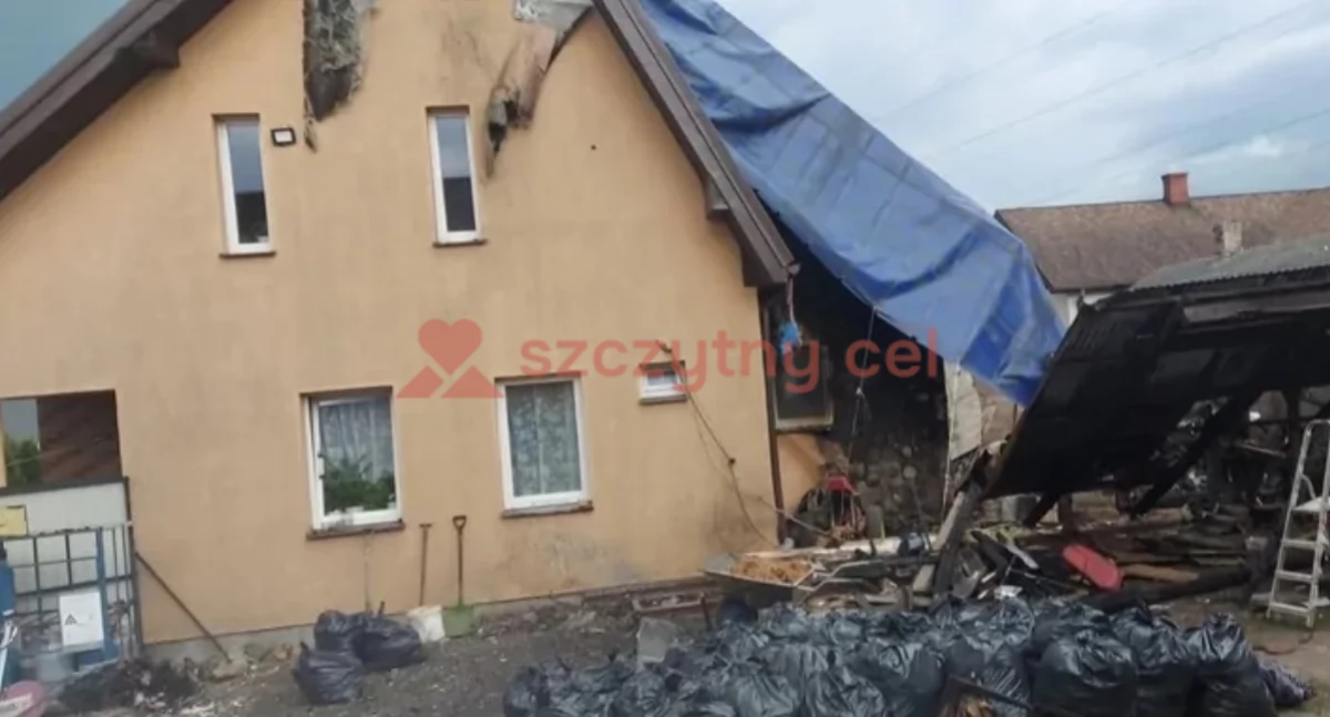 Pożar domu i stolarni w Starym Bostowie – kiedy życie płonie, dobro wraca