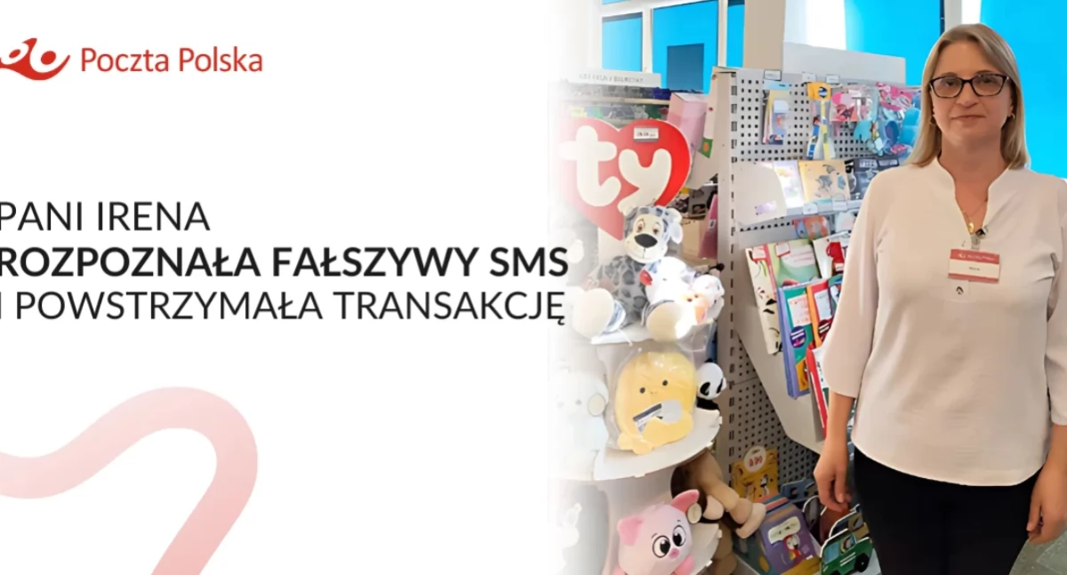  Czujna pracownica poczty powstrzymała oszustów. Senior nie stracił oszczędności