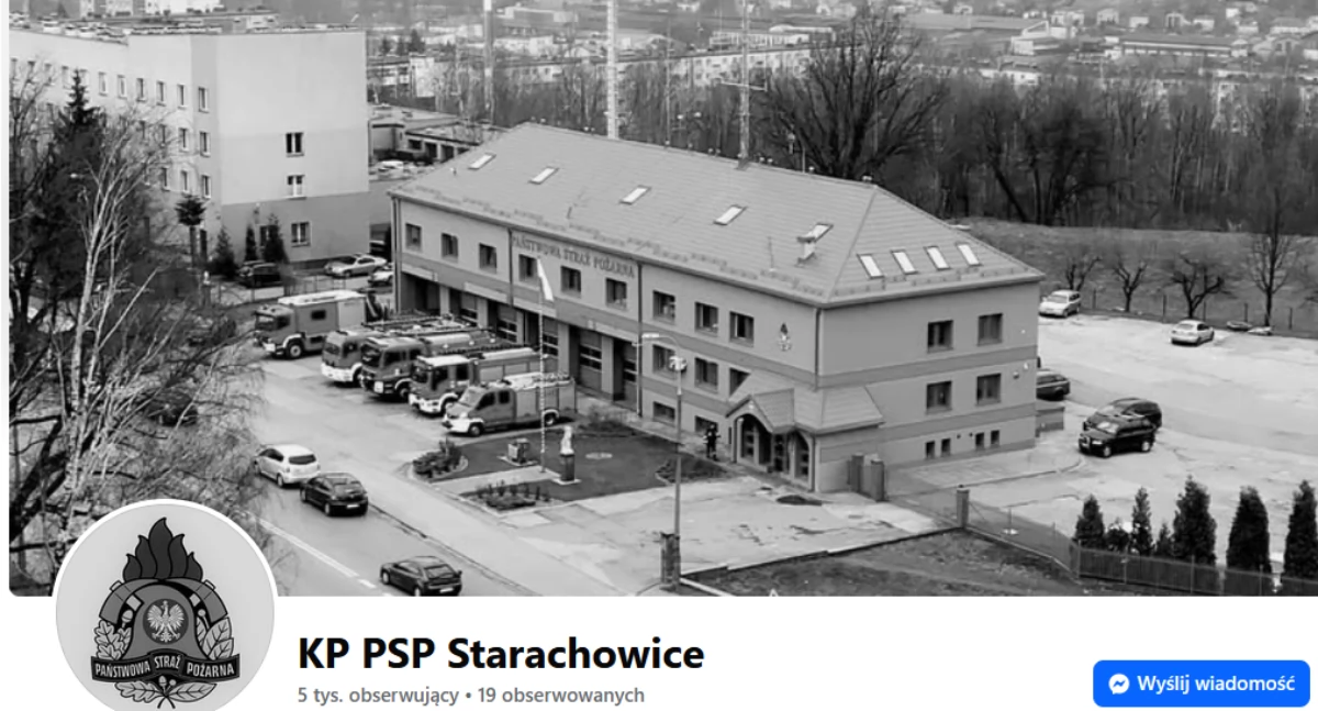 Starachowicka straż pożarna w żałobie