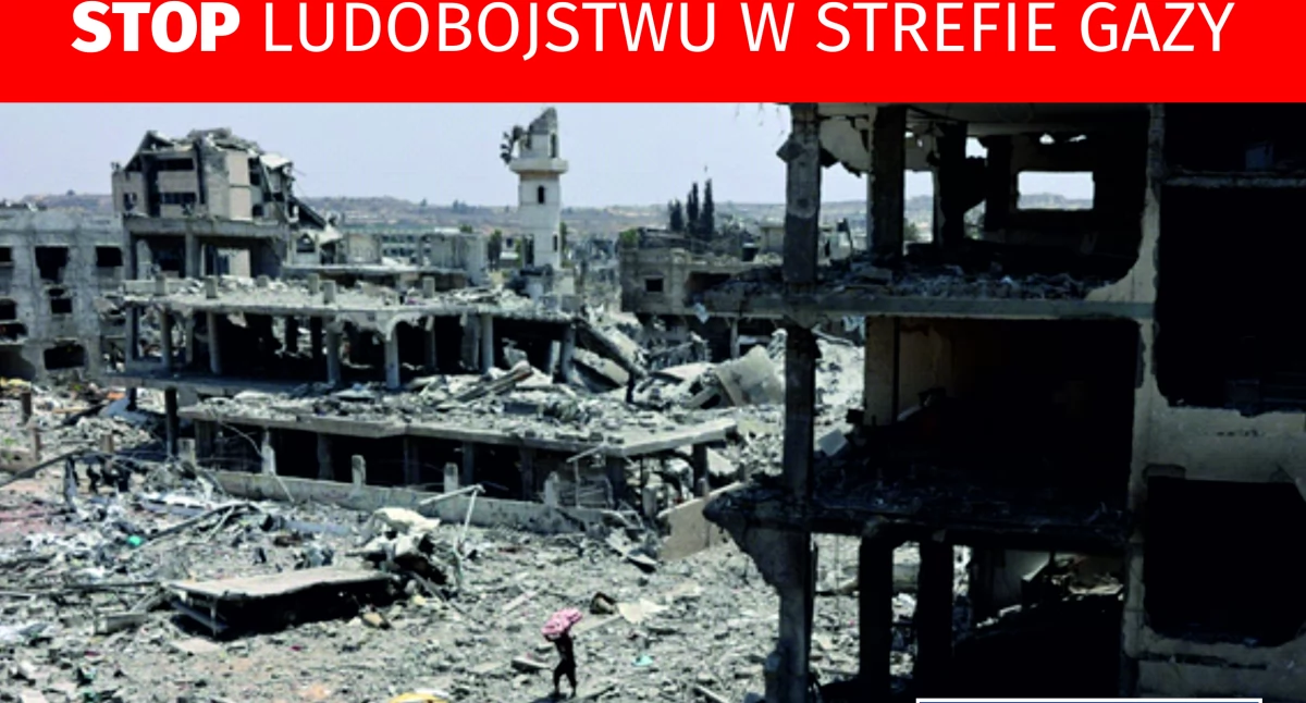 Stop ludobójstwu w Strefie Gazy. Wrażliwi Społecznie piszą do parlamenatrzystów