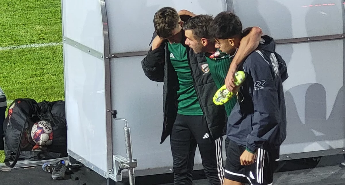 Piłkarz III ligowego Staru Szymon Stanisławski, na dłużej wyłączony z gry