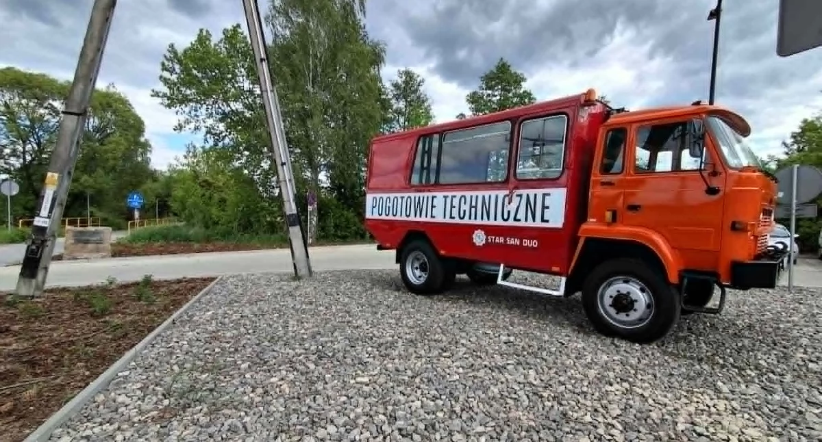 Pogotowie techniczne na ścieżce STARa