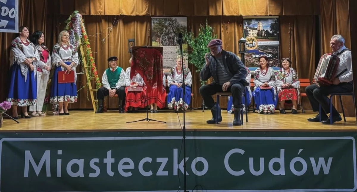 Takie rzeczy tylko w gm. Wąchock. Mieszczanin i grumbek w mieście cudów