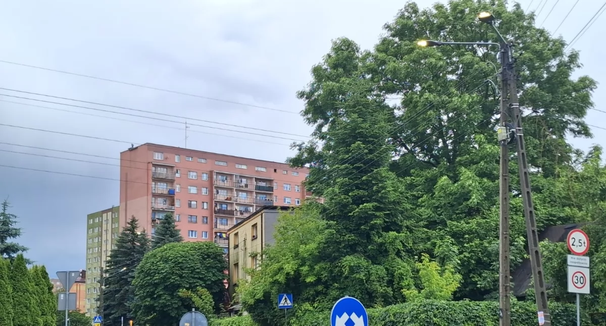 Starachowice oświetlone, widno nawet za dnia