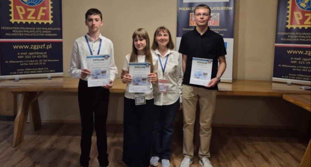 Filateliści z gm. Mirzec na podium w kraju