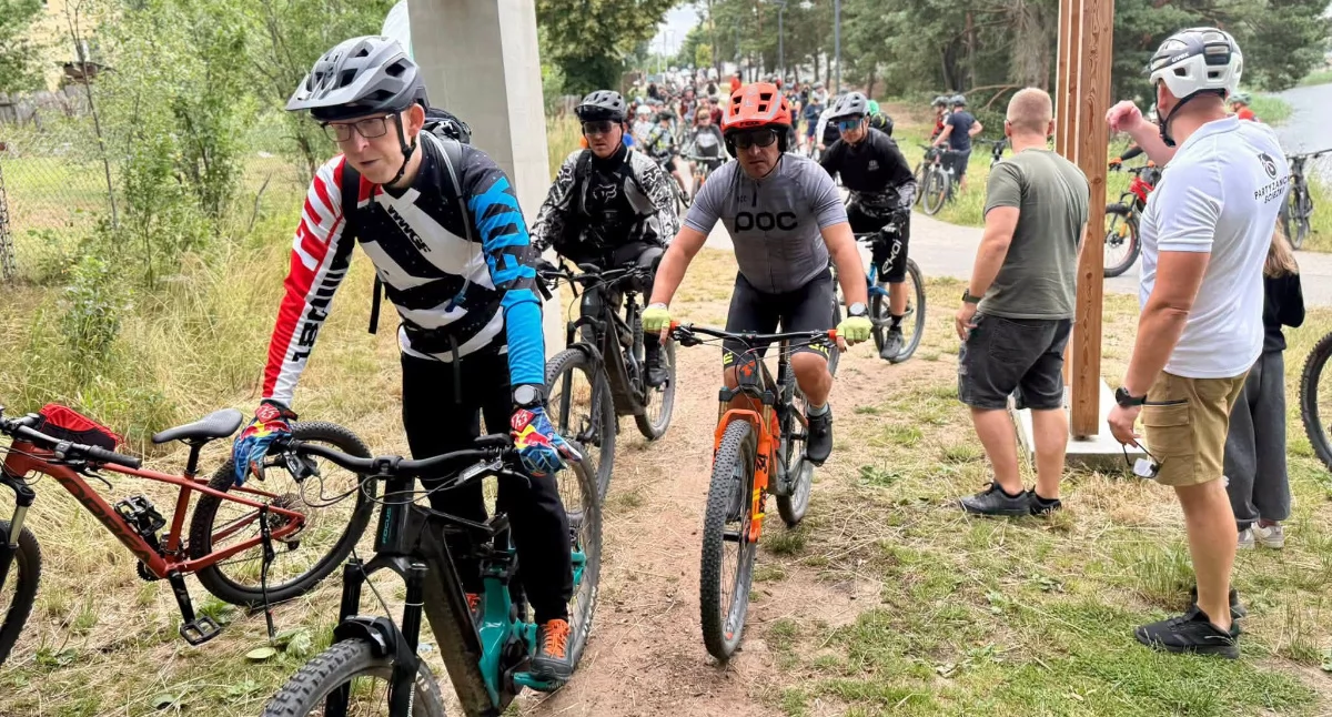IV Rajd MTB Partyzanckie Ścieżki przyciągnął tłumy