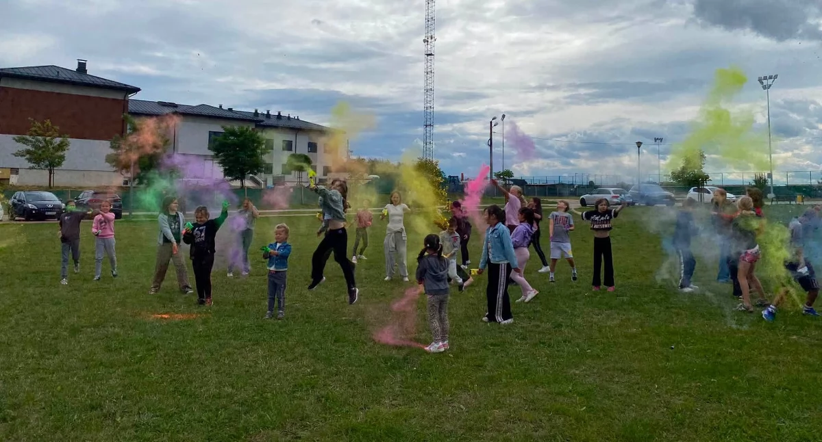 W gm. Pawłów kolorowy zawrót głowy