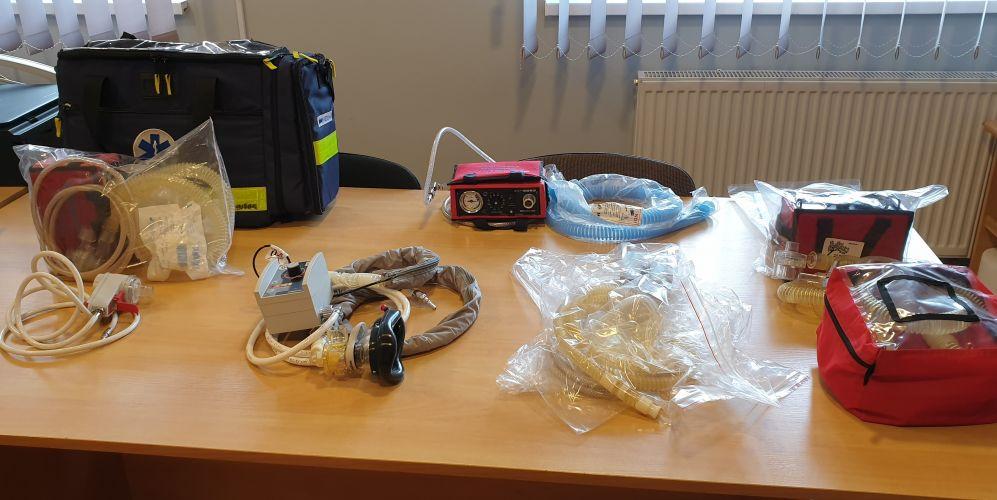 Respiratory od strażaków. W walce z pandemią koronawirusa wszystkie ręce na pokład