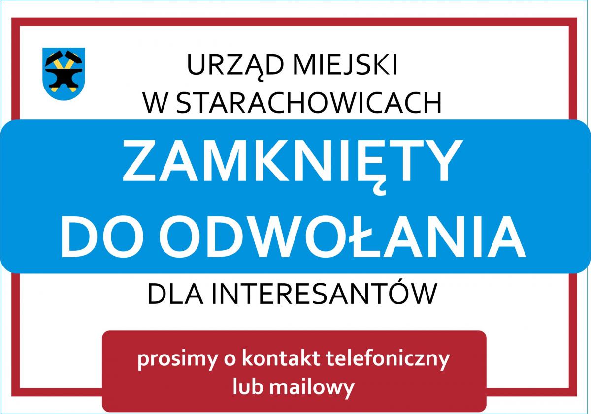 Zamknięte urzędy, placówki, odwołane imprezy