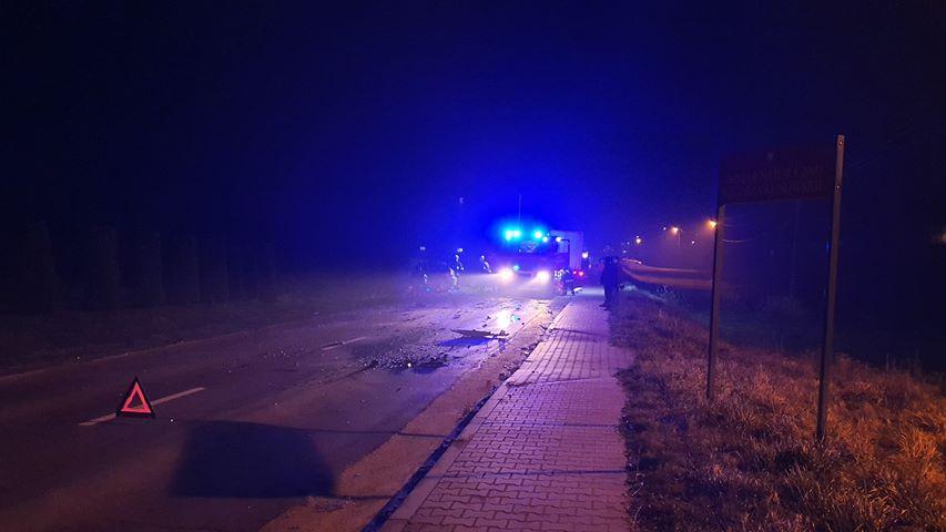 Tragiczny piątkowy, wieczór. Zginął w wyniku wypadku