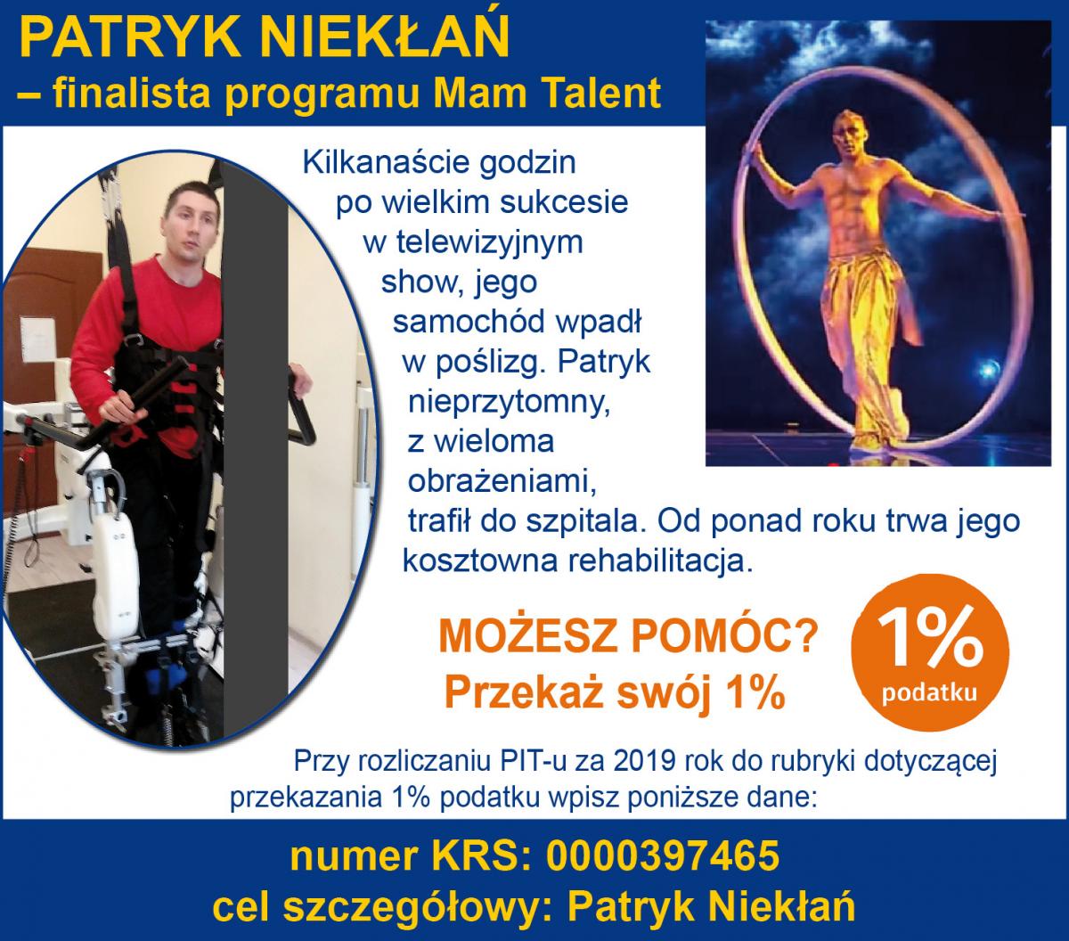 Pomagamy Patrykowi!