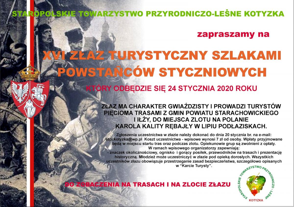 Złaz na polanę Rębajły