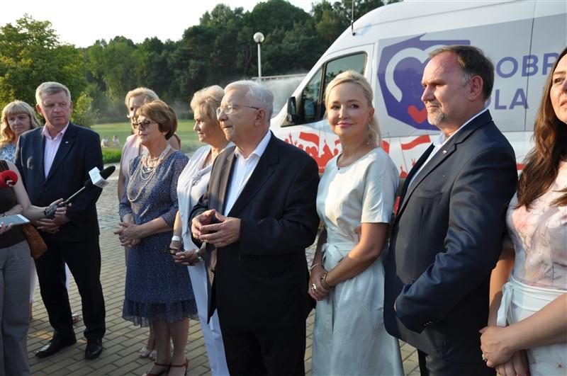 Bus Prawa i Sprawiedliwości w Starachowicach [zdjęcia]