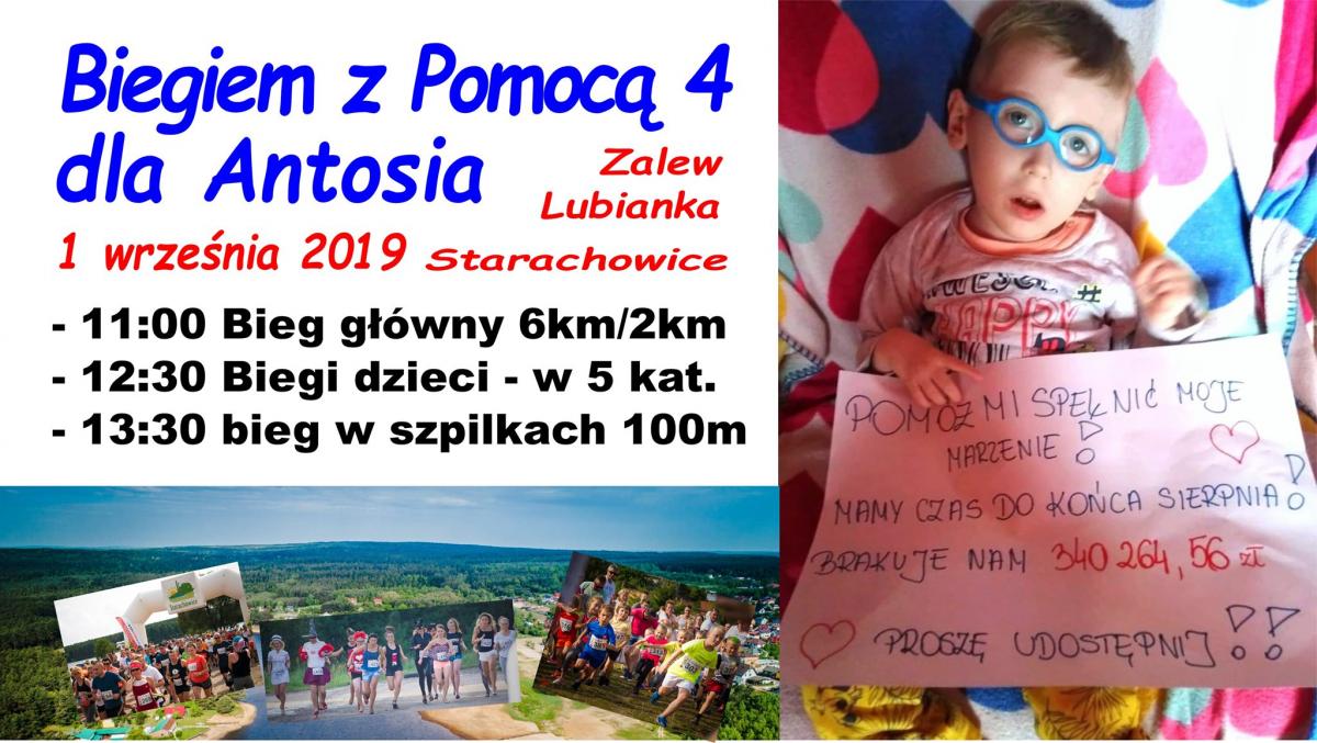 Szczytna inicjatywa już wkrótce. Pobiegną z pomocą dla Antosia