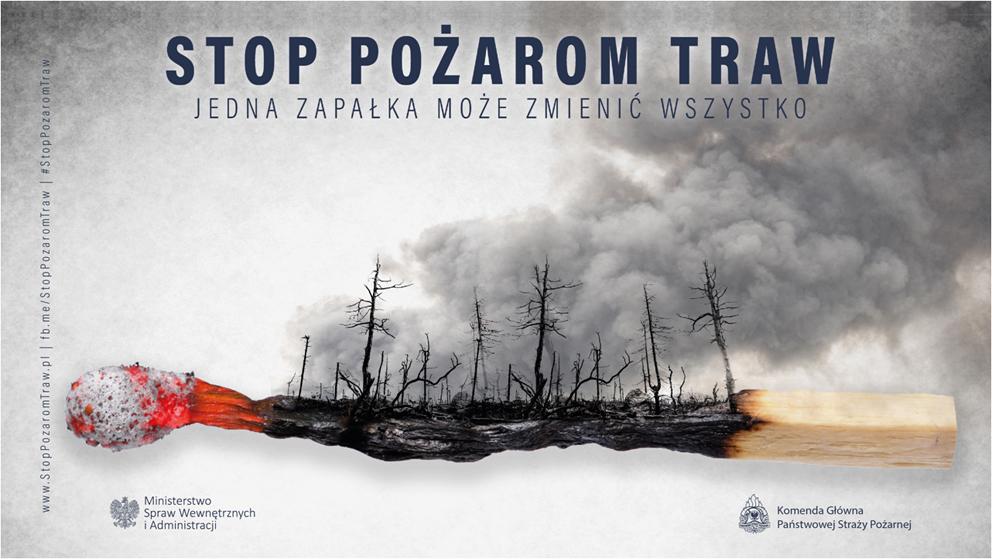 Trawy nadal w ogniu. Gdzie jest podpalacz z gminy Brody?