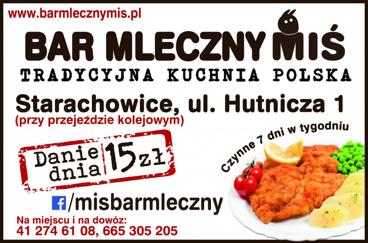 Bar Mleczny MIŚ zaprasza