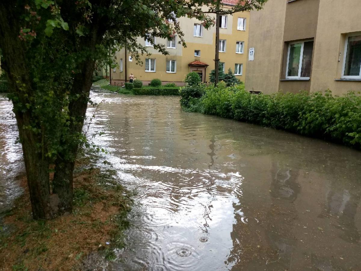 I po ulewie... Paraliż w mieście