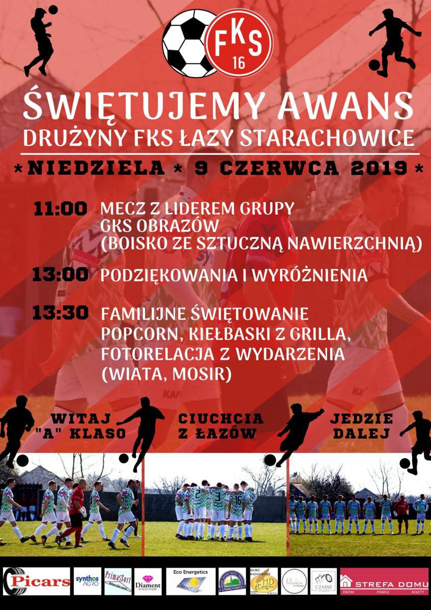 Awans już mają, na piłkarskie święto czekają. W niedzielę feta przy Szkolnej
