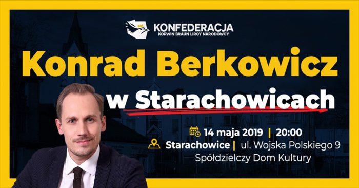 Spotkanie z Konradem Berkowiczem oraz Dawidem Lewickim we wtorek!