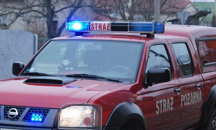 PILNE: dachowanie na odcinku drogi wojewódzkiej. Pech kierującej