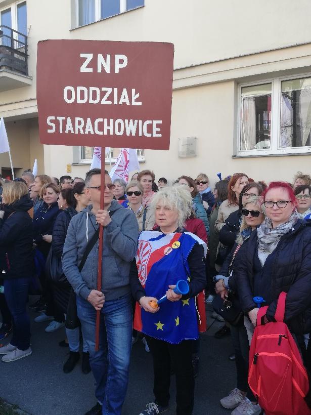 Nasi pikietują w Warszawie