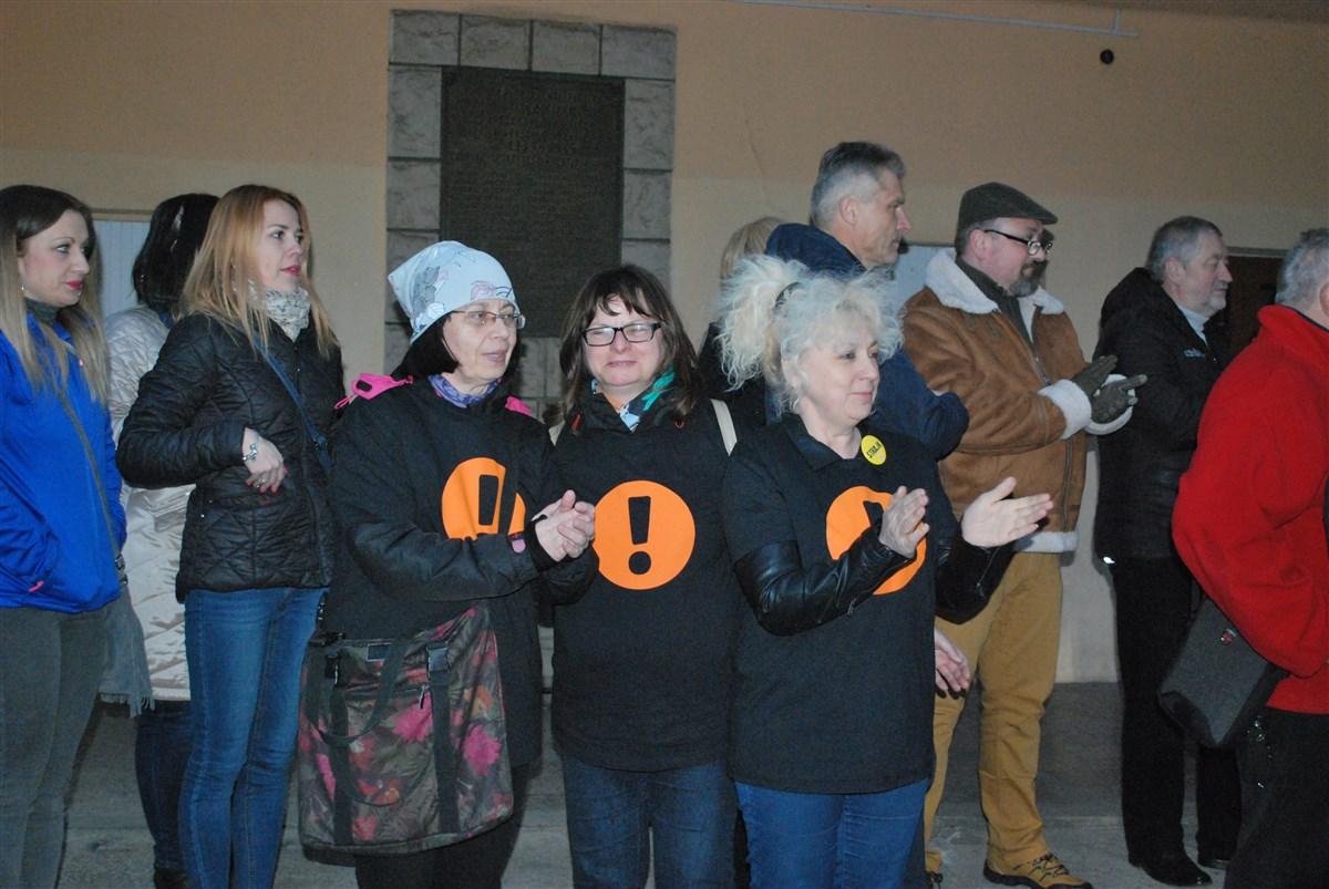 Wspierali protestujących. Zapowiadają walkę do końca [ZDJĘCIA]