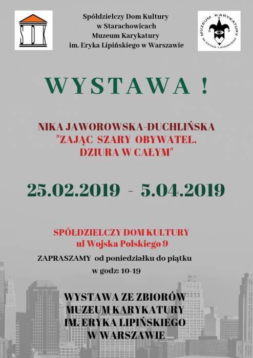 Wystawa rysunków satyrycznych