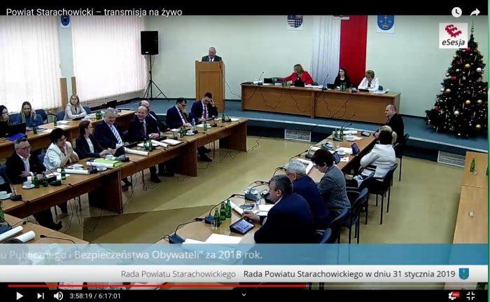 Po głosowaniu na dwa tablety. Będzie wniosek o odwołanie przewodniczącej Rady Powiatu?