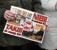 Kto stoi za kradzieżą plakatów?
