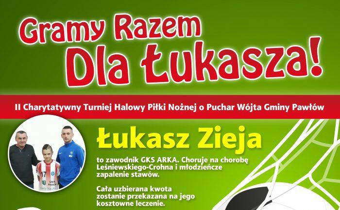 Musisz tam być! Piłkarskie serca ponownie zagrają dla Łukasza