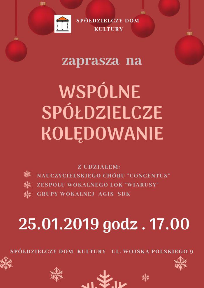Wspólne kolędowanie już dziś