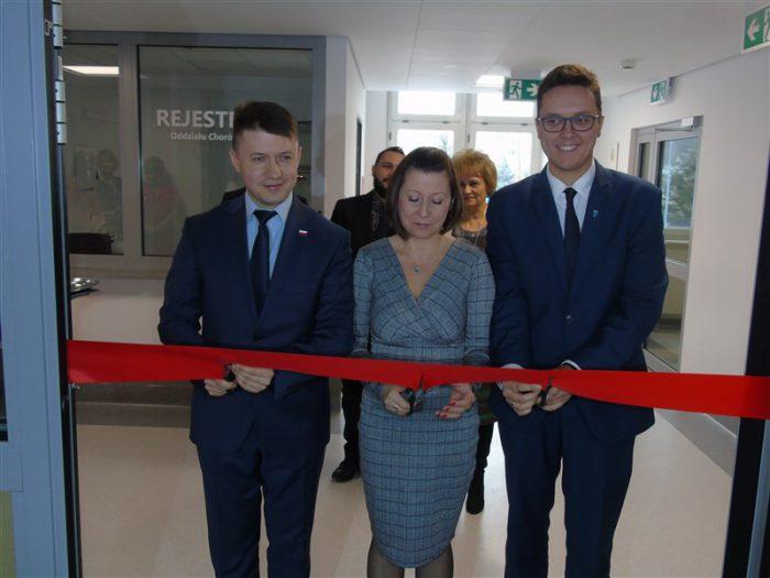 Oddział zakaźny w starachowickim szpitalu uroczyście otwarty