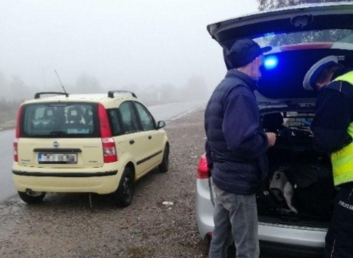 Pijany tata za kierownicą fiata. Będzie tłumaczył się w sądzie