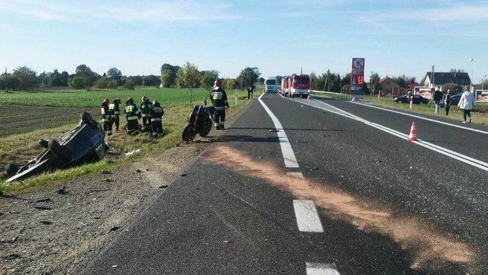Oddaj krew. Pomóż poszkodowanemu motocykliście z gminy Bodzentyn