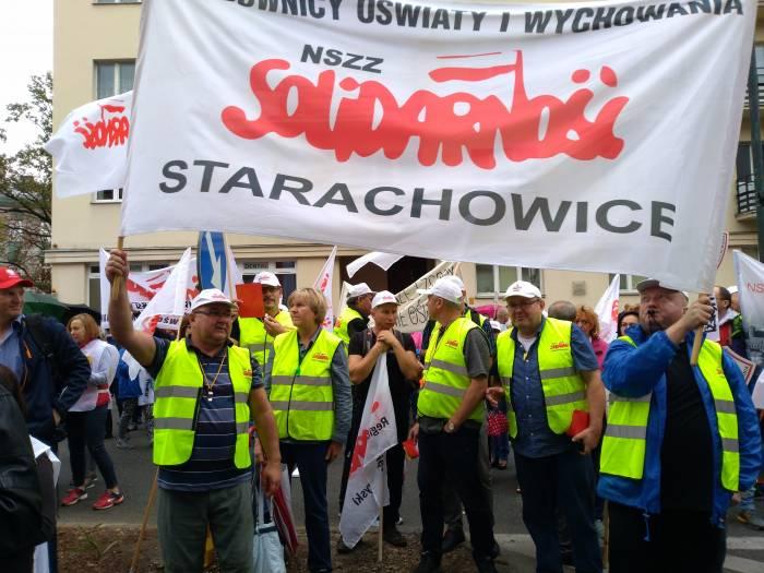 Pikietowali w Warszawie
