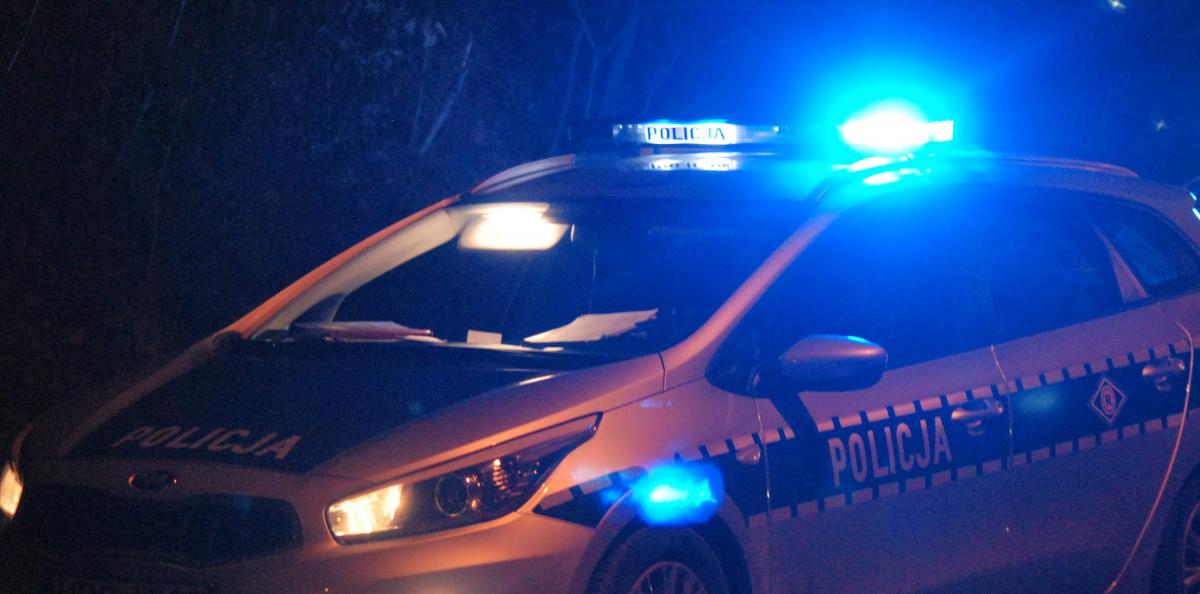 Uniknął czołowego zderzenia, wjechał w barierki