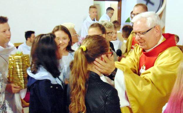 Pożegnanie księdza dziekana