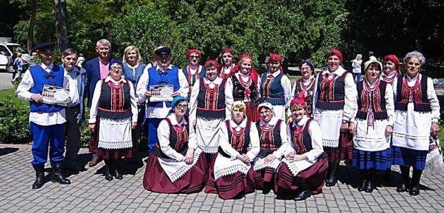 Świetny występ ludowych artystów w Busku-Zdroju