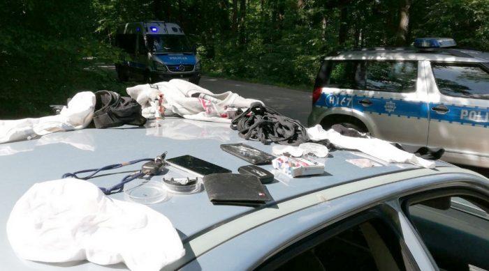 Kibolska ustawka w lesie pod Starachowicami? Policjanci zapobiegli rozlewowi krwi [ZDJĘCIA]