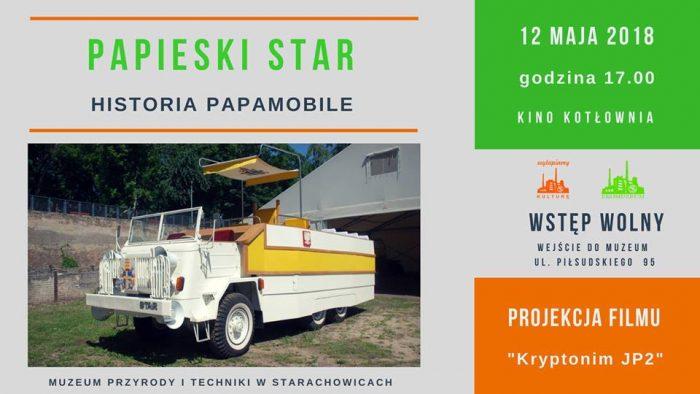 Papieski STAR. Historia papamobile