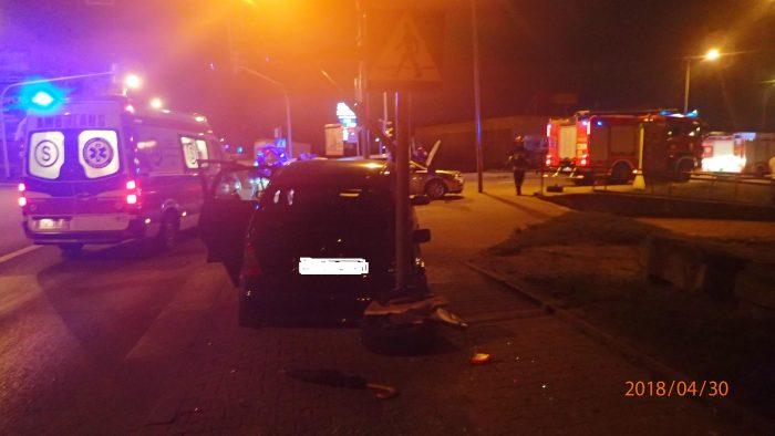 Nocna kraksa z finałem w sądzie [ZDJĘCIA]