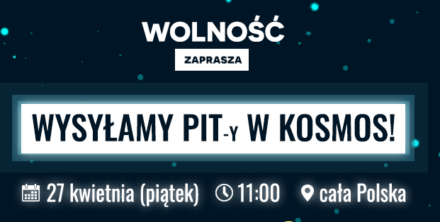 Wyślą PIT-y w kosmos